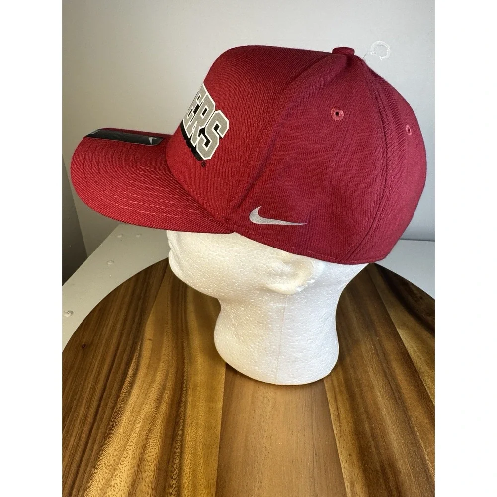 Nike Oklahoma Sooners Verbiage Swoosh Flex DNA Navy‎ Classic 99 Hat